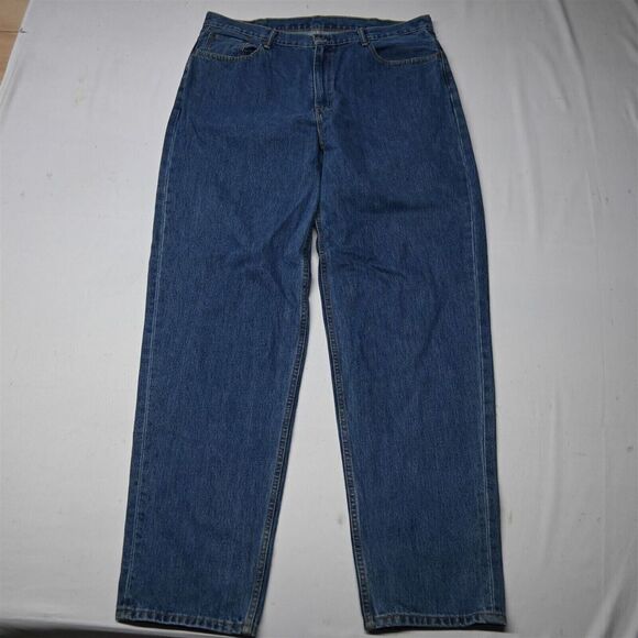 Levis 42x38 560 Comfort Fit Loose Tapered Light Stonewashed Mens‎ Denim Jeans